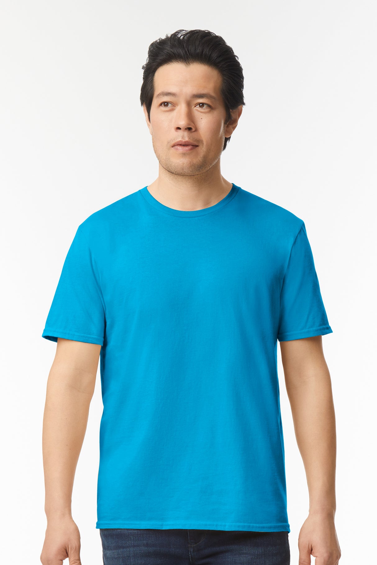 T-SHIRT SOFTSTYLE IN COTONE DELUXE - GILDAN