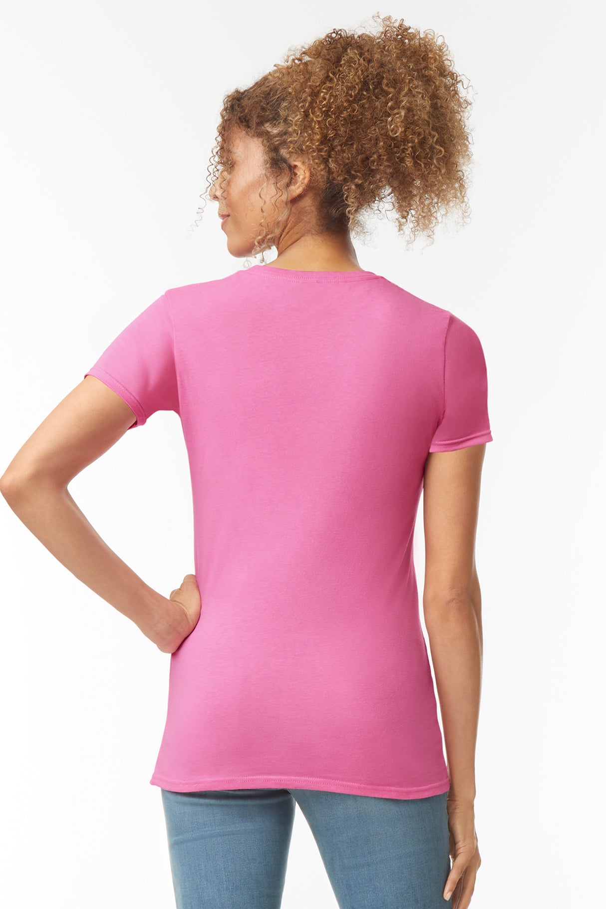 T-SHIRT SOFTSTYLE DONNA MANICA CORTA SLIM FIT - GILDAN