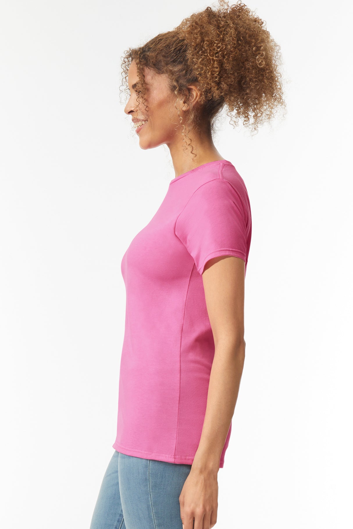 T-SHIRT SOFTSTYLE DONNA MANICA CORTA SLIM FIT - GILDAN