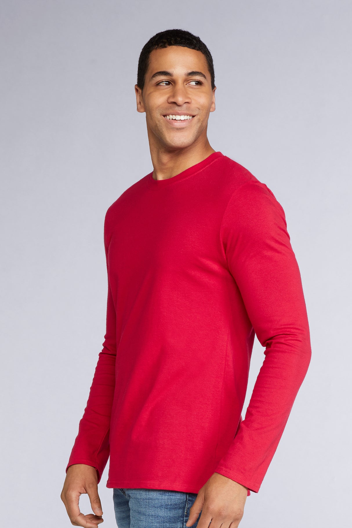 T-SHIRT SOFTSTYLE MANICA LUNGA COTONE DELUXE - GILDAN