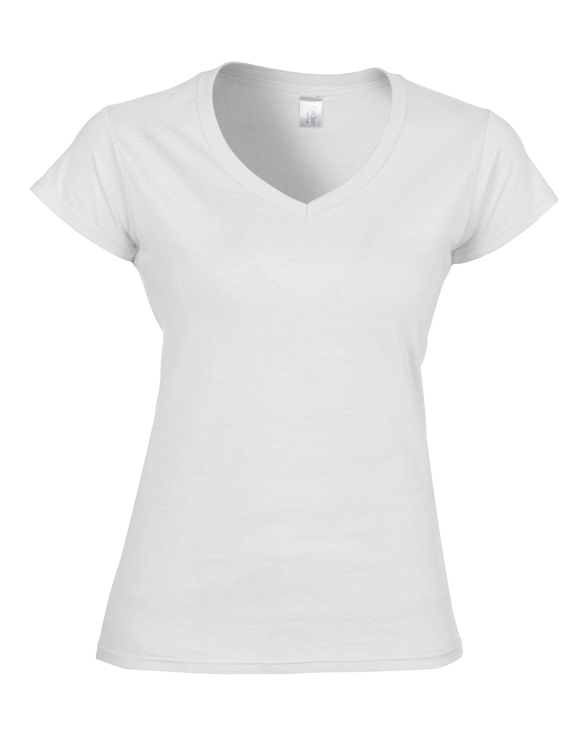 T-SHIRT DONNA V-NECK SOFTSTYLE - GILDAN
