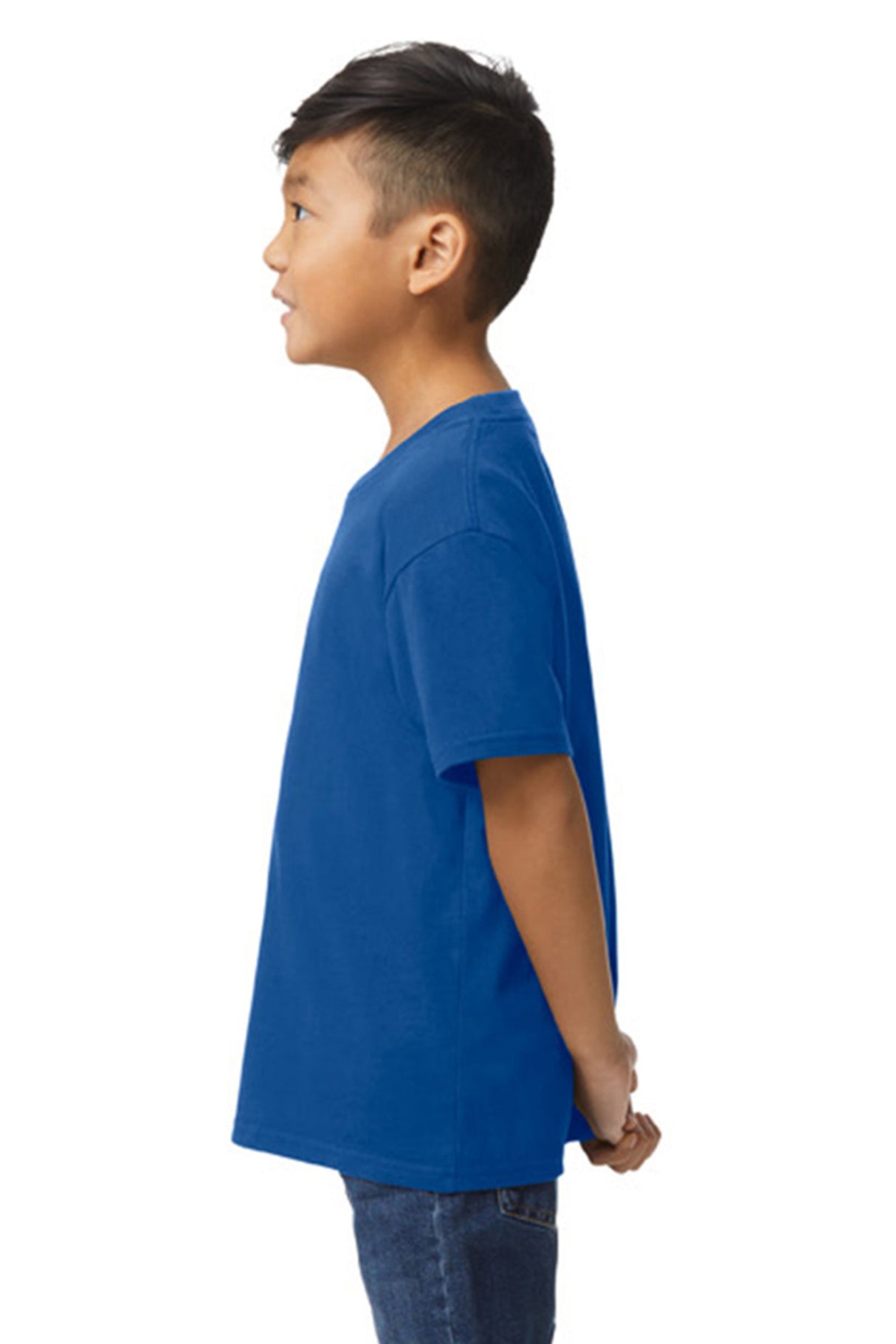 T-SHIRT BAMBINO SOFTSTYLE MIDWEIGHT IN COTONE - GILDAN