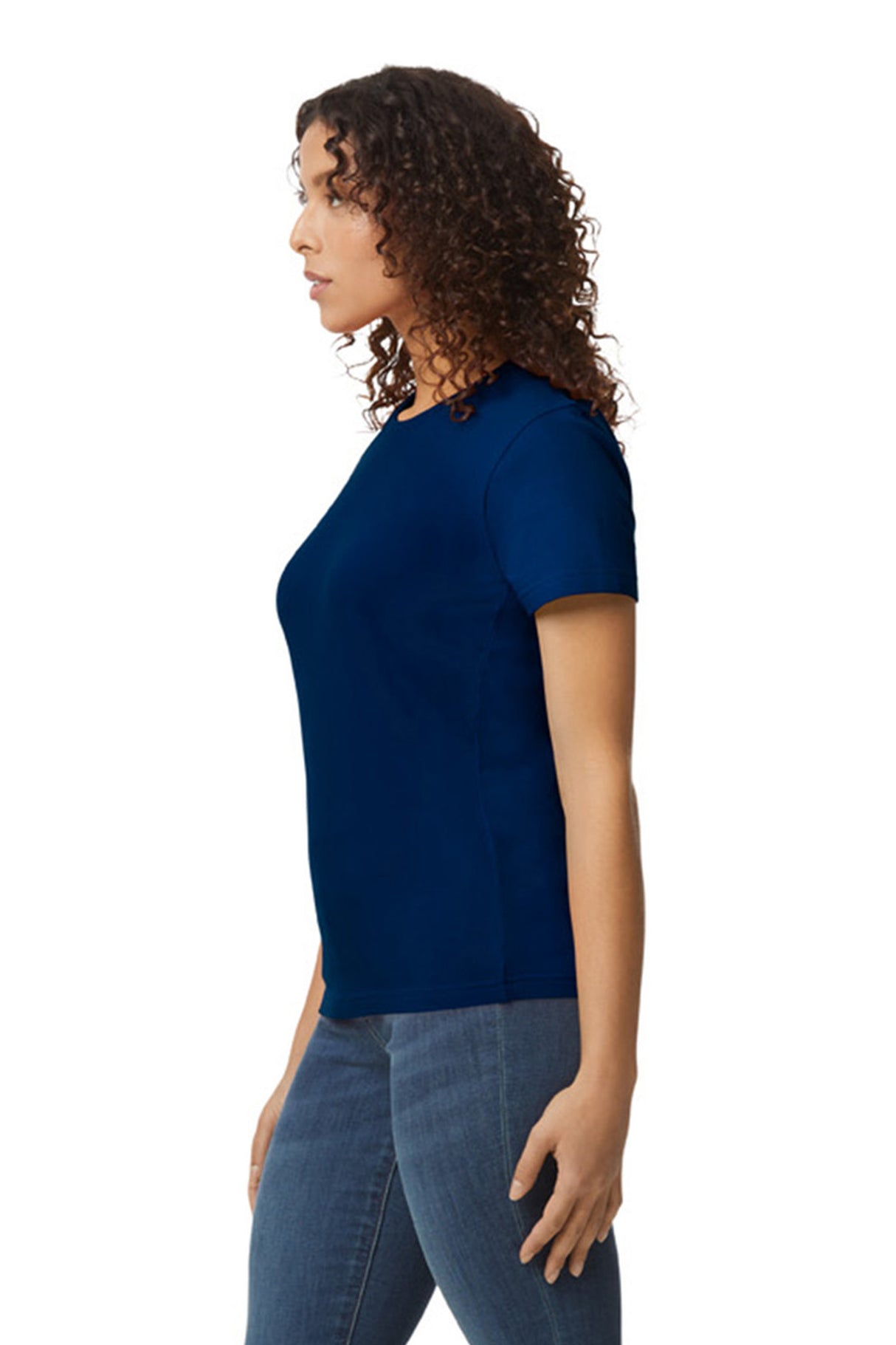 T-SHIRT SOFTSTYLE MIDWEIGH DONNA MANICA CORTA - GILDAN