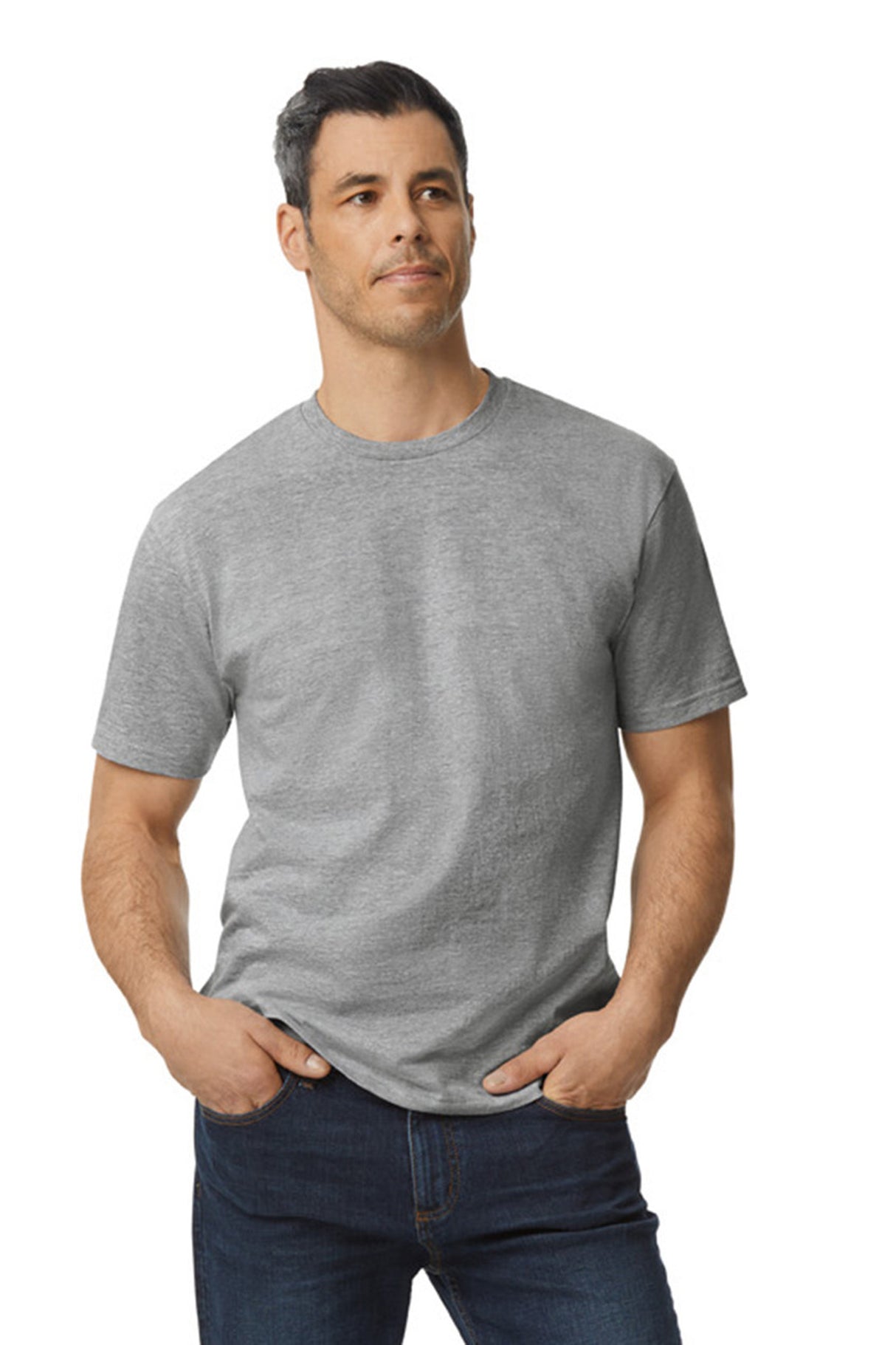 T-SHIRT SOFTSTYLE MIDWEIGH MANICA CORTA - GILDAN