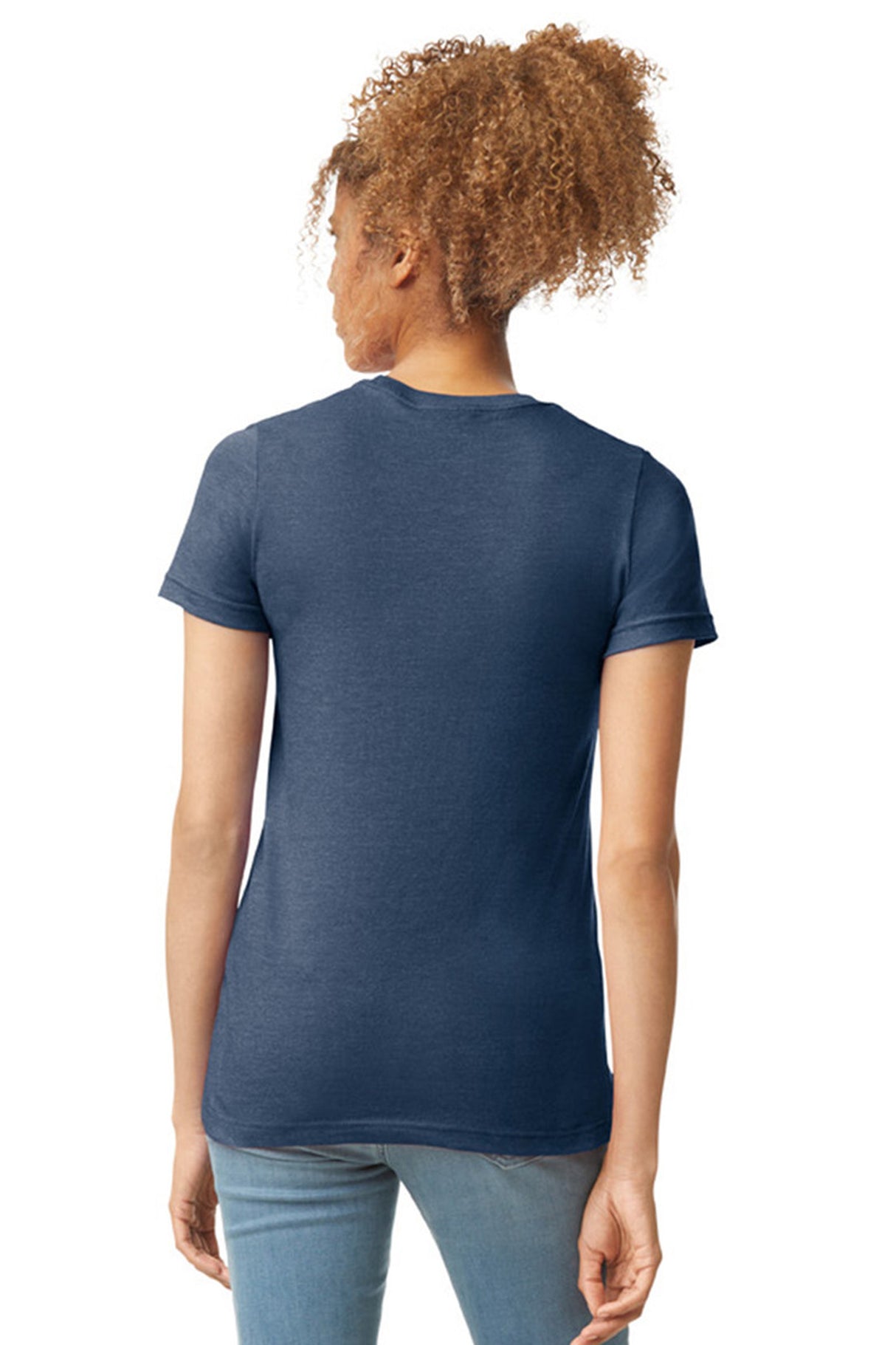 T-SHIRT SOFTSTYLE CVC DONNA IN COTONE E POLIESTERE - GILDAN