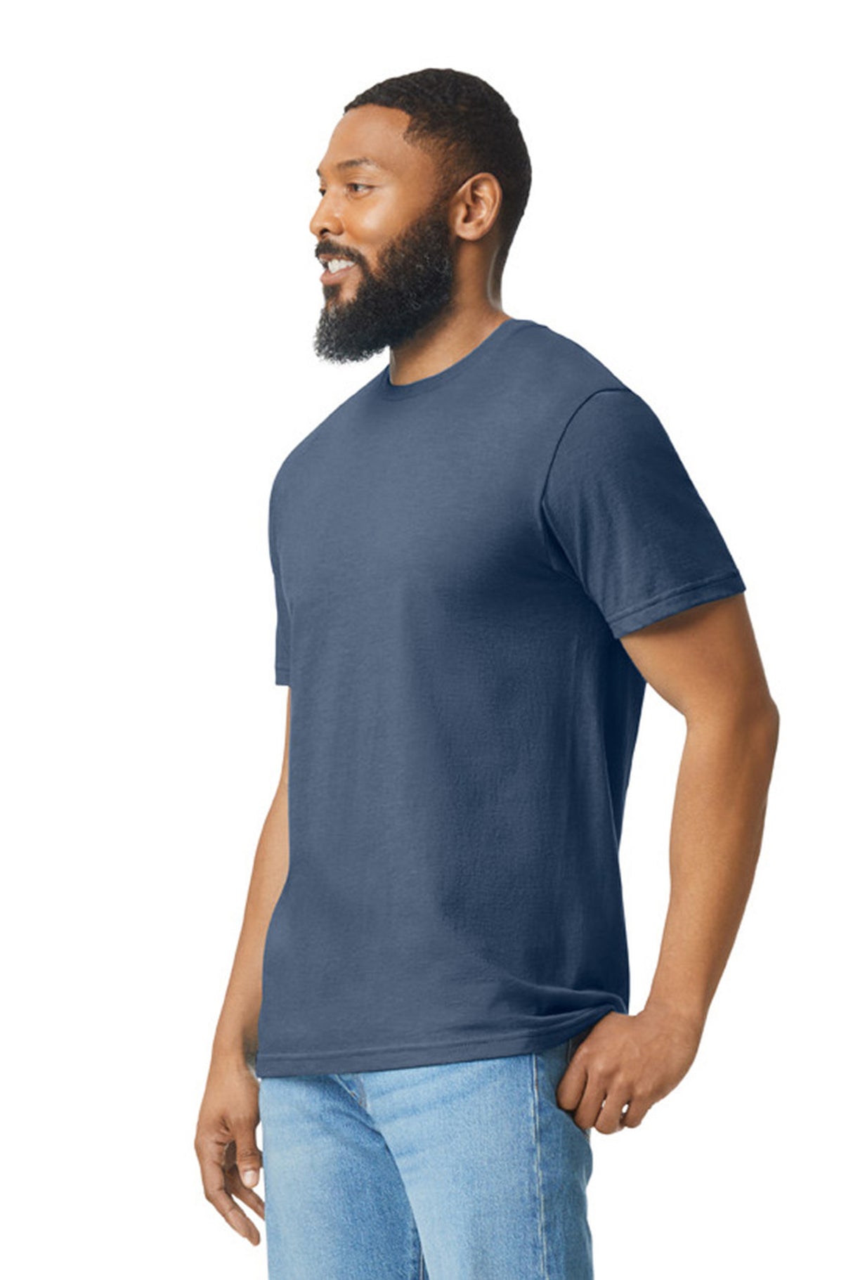 T-SHIRT SOFTSTYLE CVC IN COTONE E POLIESTERE - GILDAN