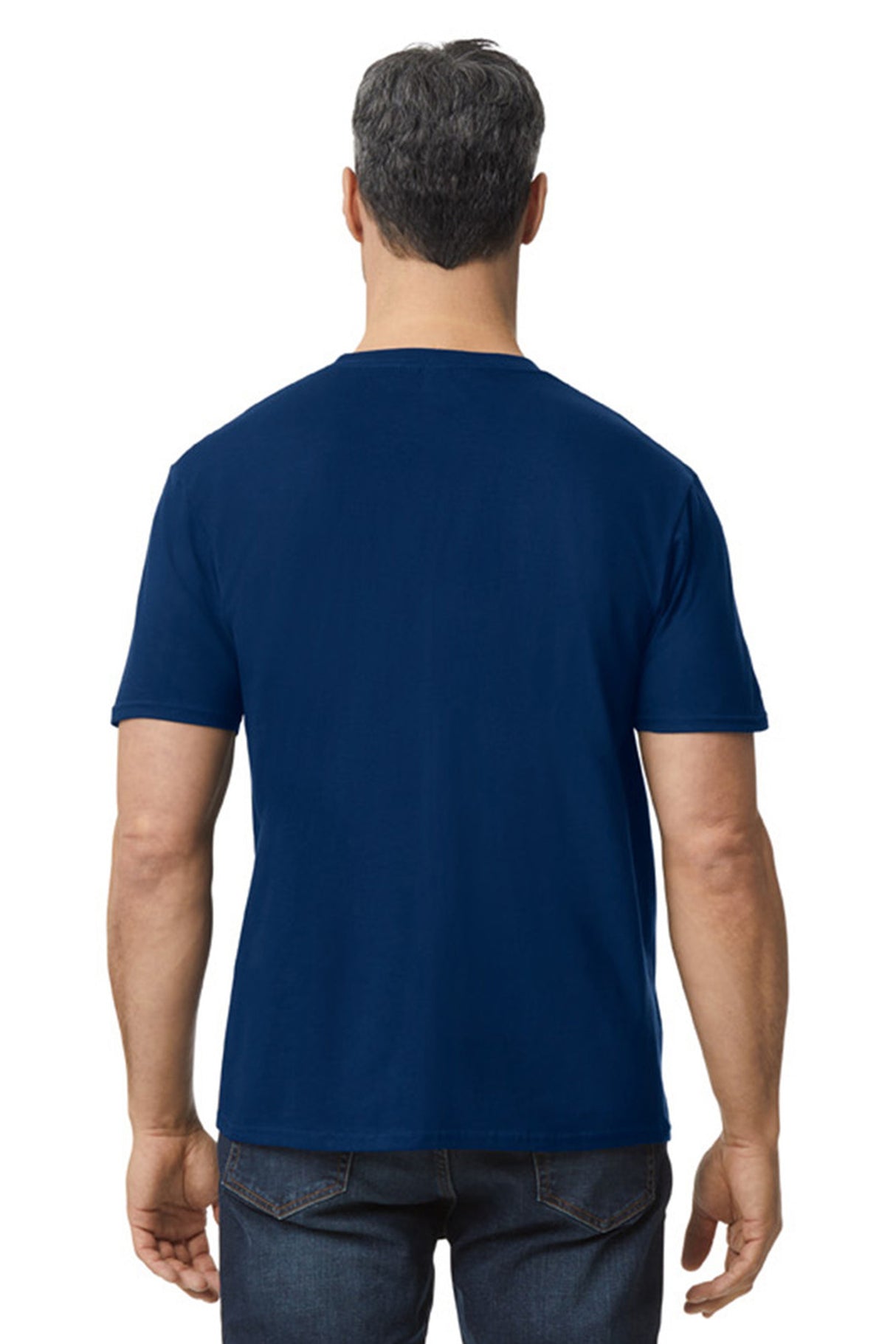 T-SHIRT SOFTSTYLE EZ IN COTONE PETTINATO BIOLUCIDATO - GILDAN