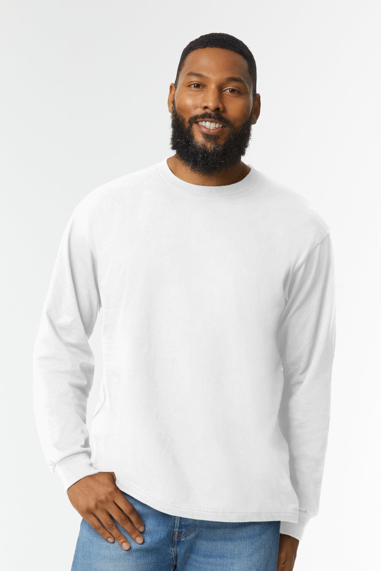 T-SHIRT HAMMER MANICA LUNGA - GILDAN