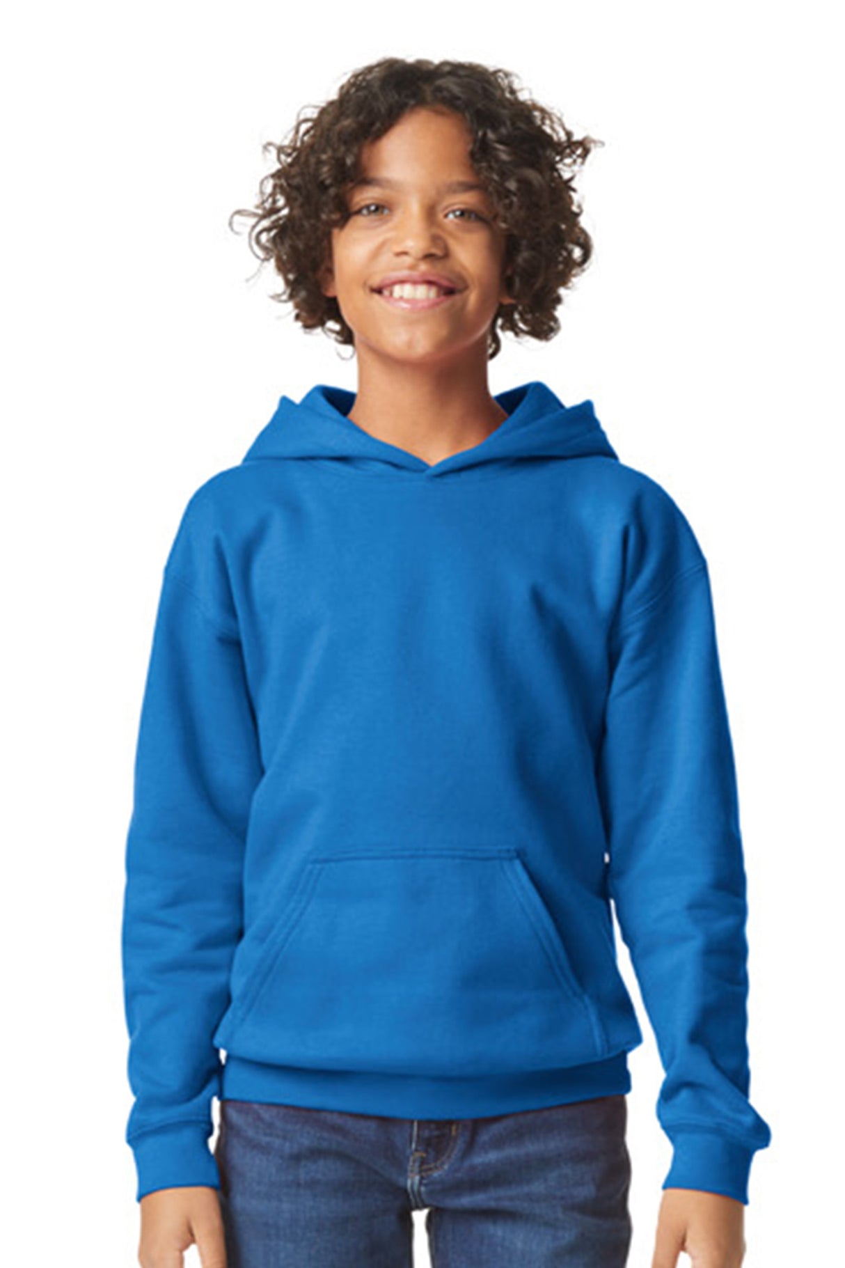 FELPA BAMBINO SOFTSTYLE MIDWEIGHT CON CAPPUCCIO - GILDAN