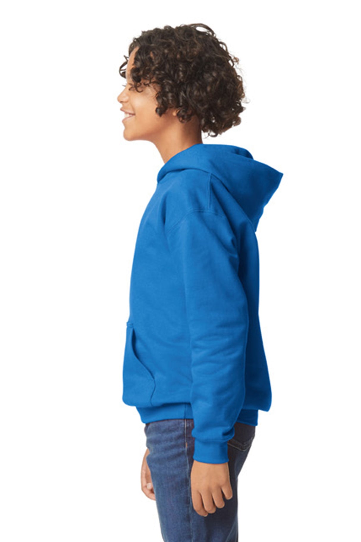 FELPA BAMBINO SOFTSTYLE MIDWEIGHT CON CAPPUCCIO - GILDAN