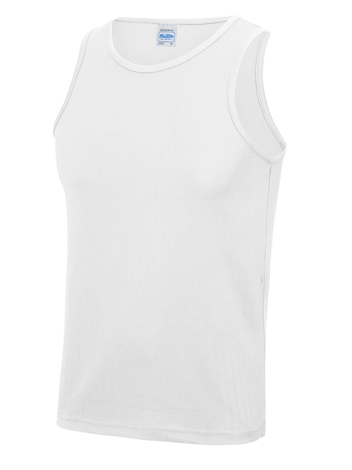 CANOTTA ASCIUGATURA RAPIDA COOL VEST - AWDIS JUST COOLBianco Artico