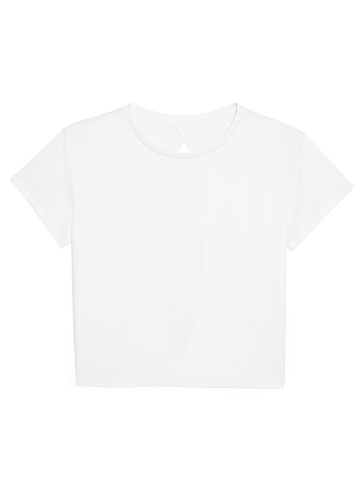 T-SHIRT SPORTIVA WOMEN'S OPEN BACK T - AWDIS JUST COOLBianco