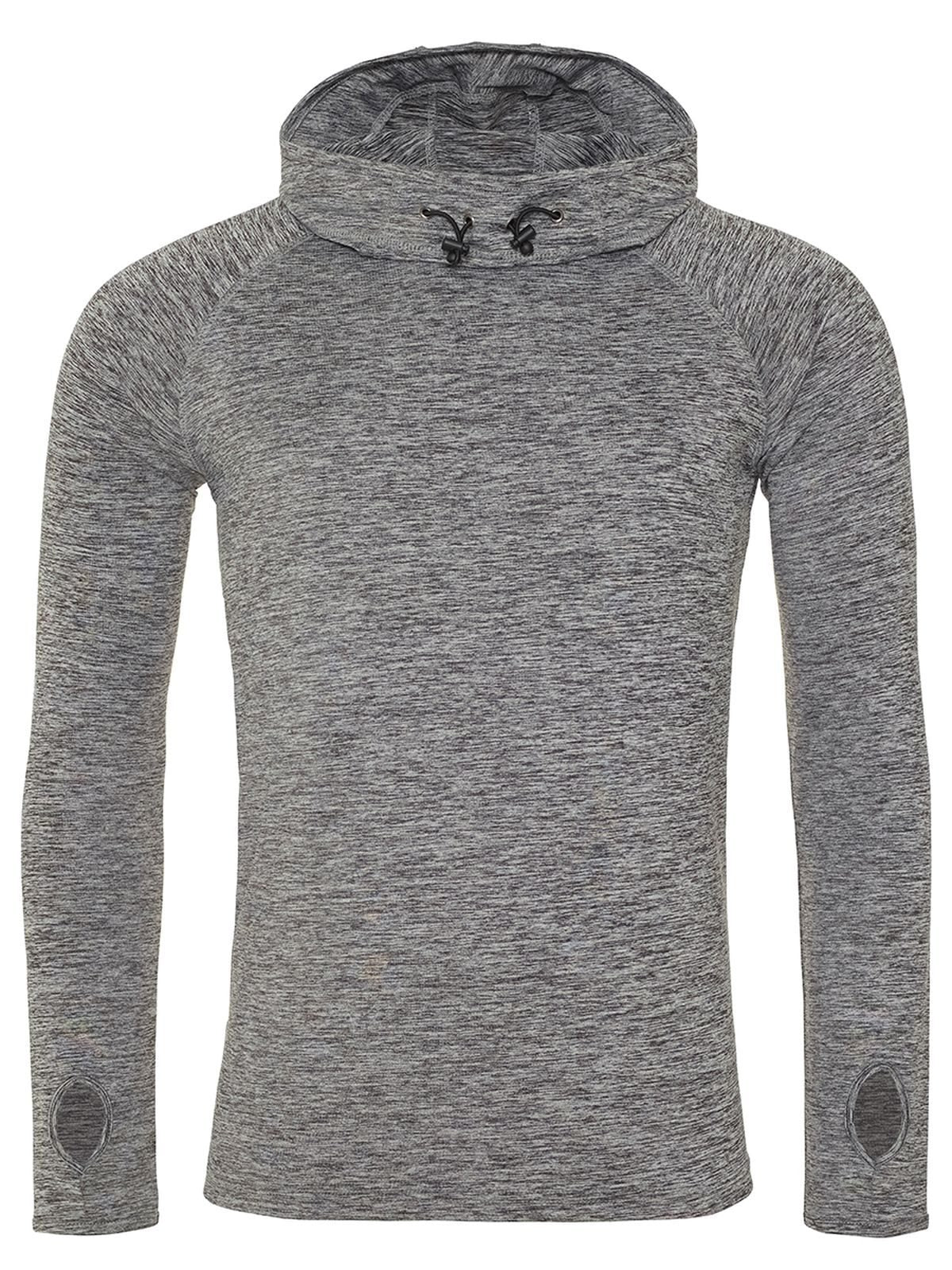 MAGLIA SPORTIVA MENS COOL COWL NECK TOP - AWDIS JUST COOLGrigio Melange