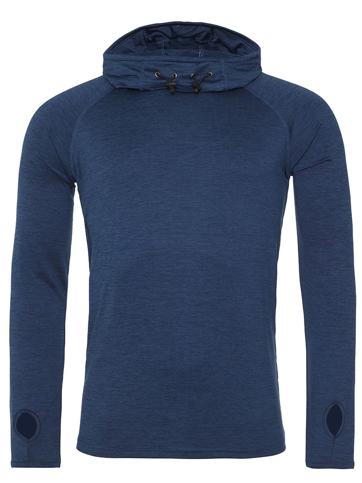 MAGLIA SPORTIVA MENS COOL COWL NECK TOP - AWDIS JUST COOLBlu Navy Melange