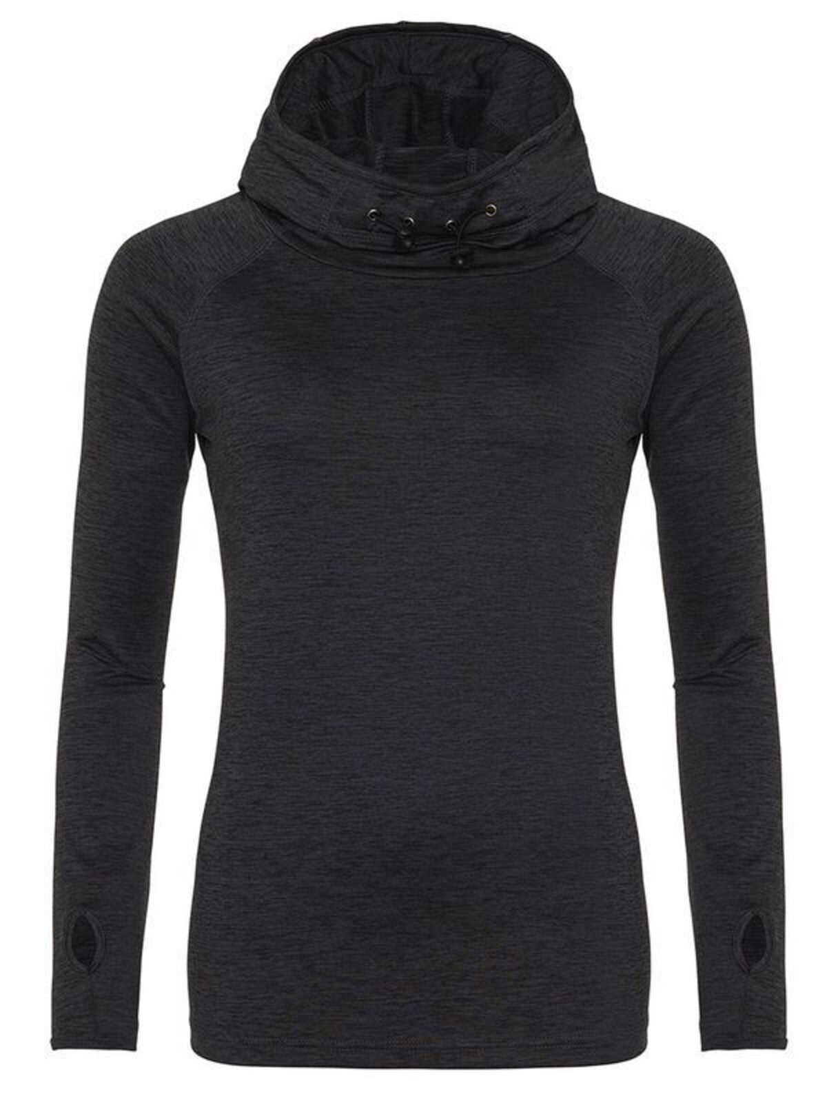 MAGLIA SPORTIVA GIRLIE COOL COWL NECK TOP - AWDIS JUST COOLNero Jet