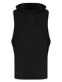 FELPA GIROMANICA CON CAPPUCCIO URBAN SLEEVELESS MUSCLE HOODIE - AWDIS JUST COOLNero Jet
