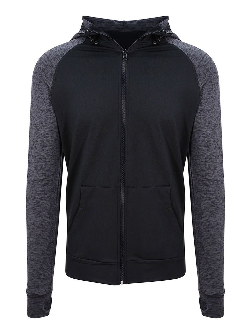 FELPA CON CAPPUCCIO MEN'S COOL CONTRAST ZOODIE - AWDIS JUST COOL