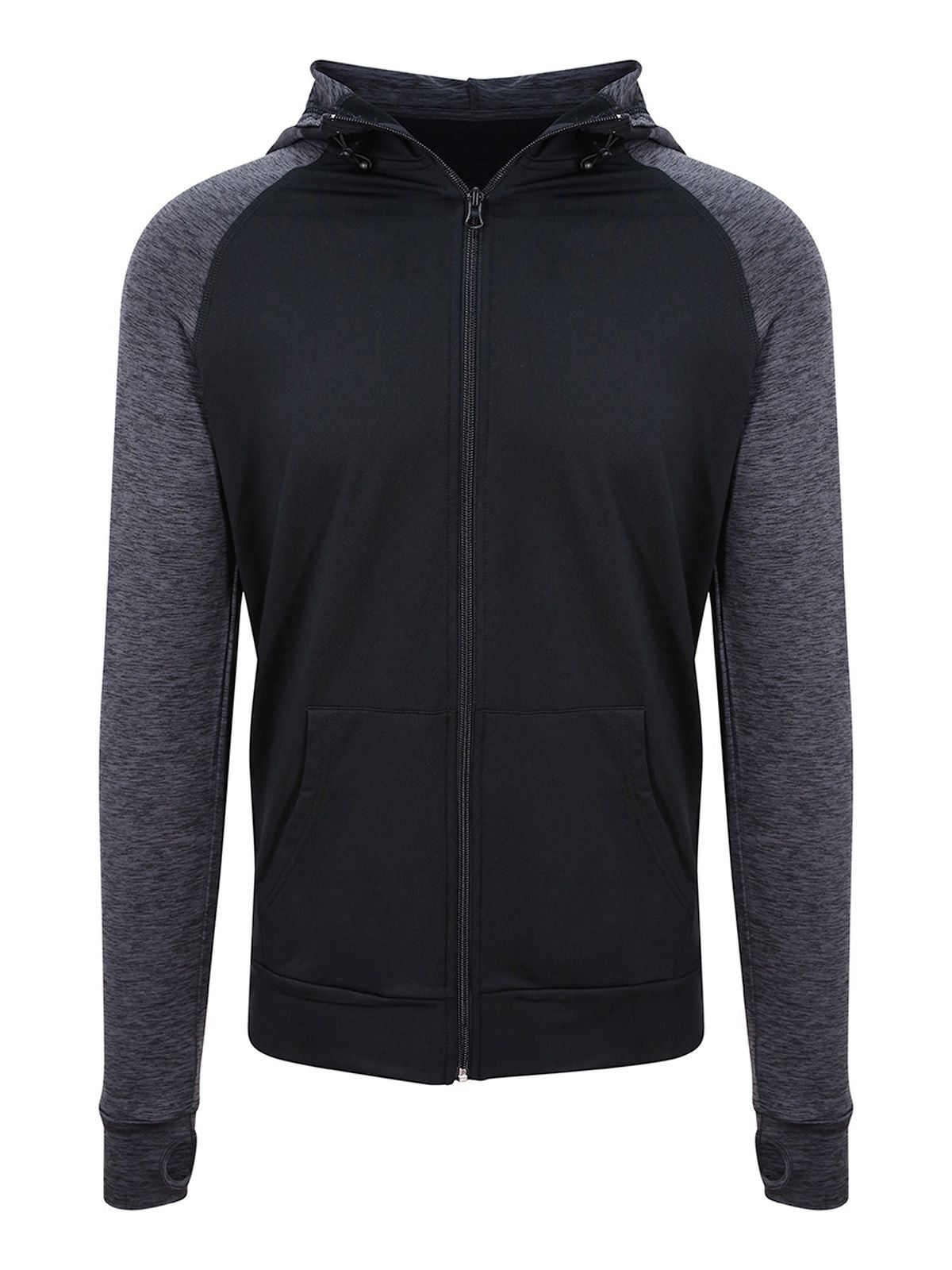 FELPA CON CAPPUCCIO MEN'S COOL CONTRAST ZOODIE - AWDIS JUST COOL