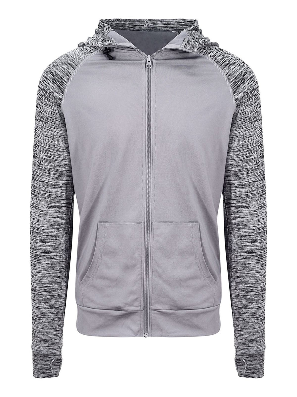 FELPA CON CAPPUCCIO MEN'S COOL CONTRAST ZOODIE - AWDIS JUST COOL