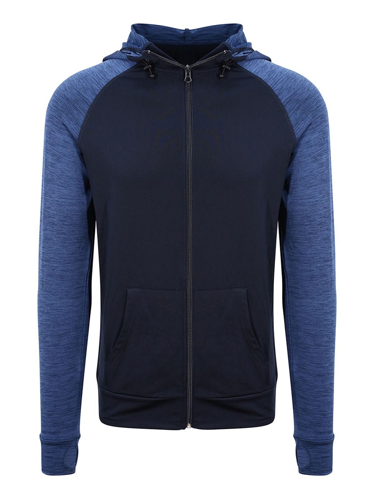 FELPA CON CAPPUCCIO MEN'S COOL CONTRAST ZOODIE - AWDIS JUST COOL