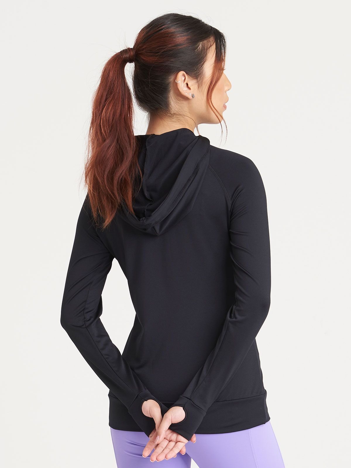 FELPA CON CAPPUCCIO GIRLIE COOL CONTRAST ZOODIE - AWDIS JUST COOL laterale