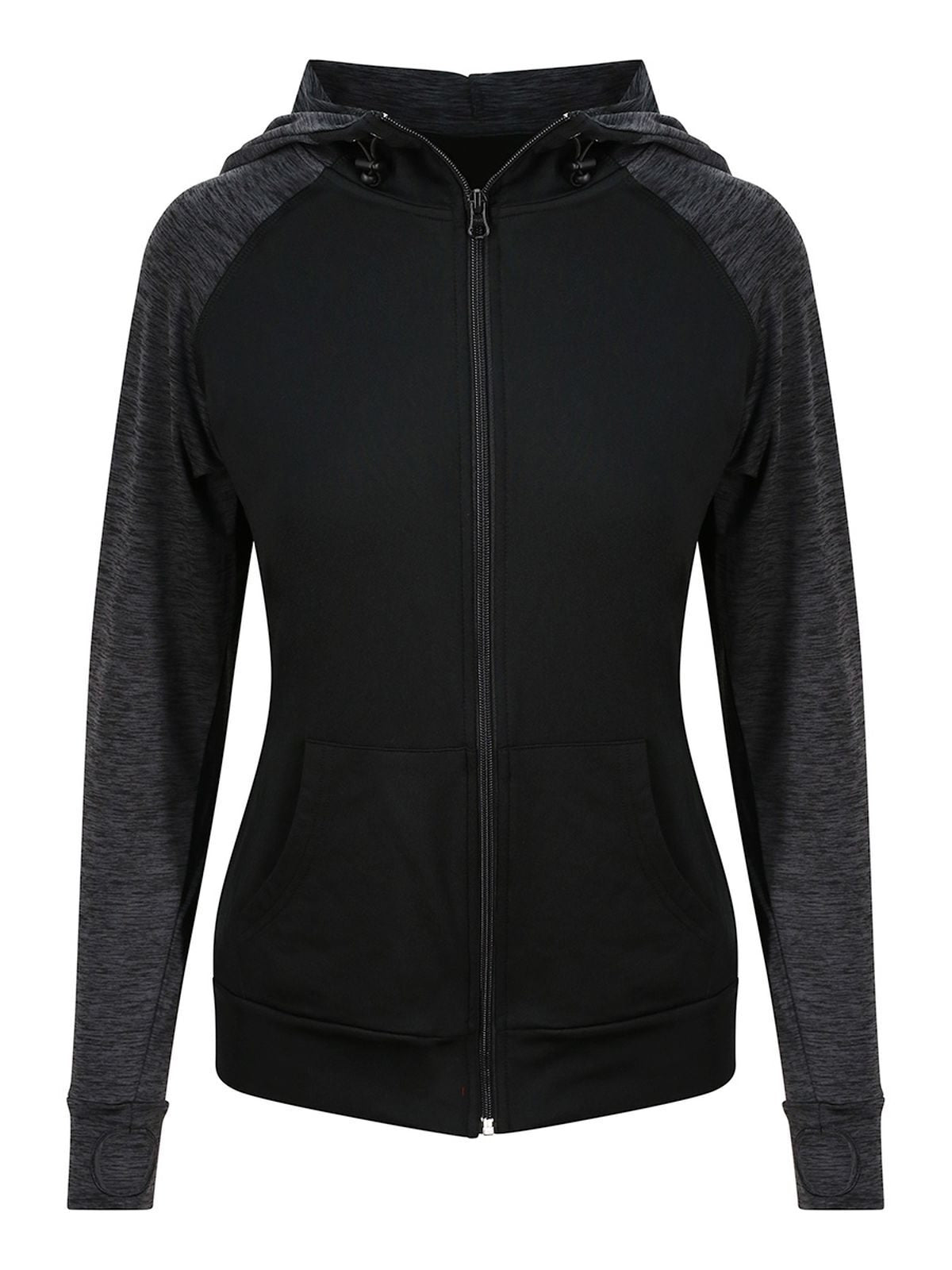 FELPA CON CAPPUCCIO GIRLIE COOL CONTRAST ZOODIE - AWDIS JUST COOL