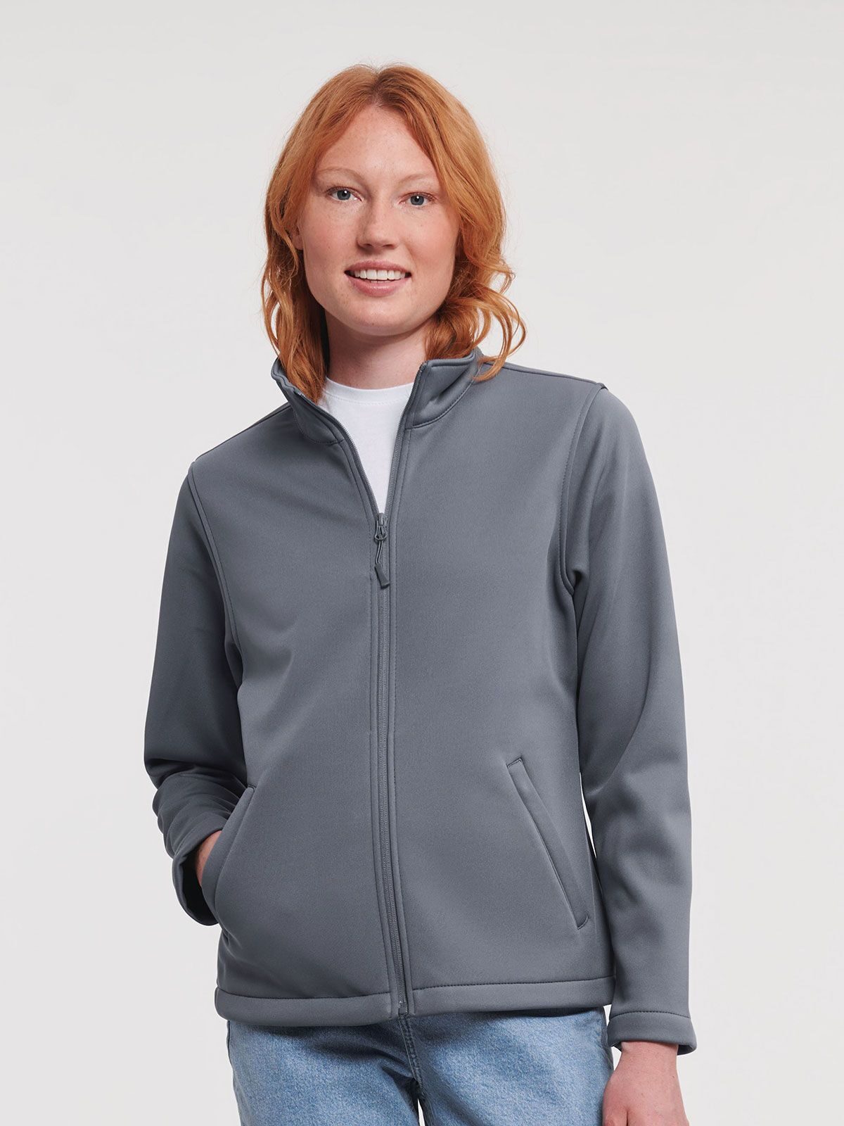 GIACCA SMART SOFTSHELL DONNA - RUSSELL EUROPE laterale