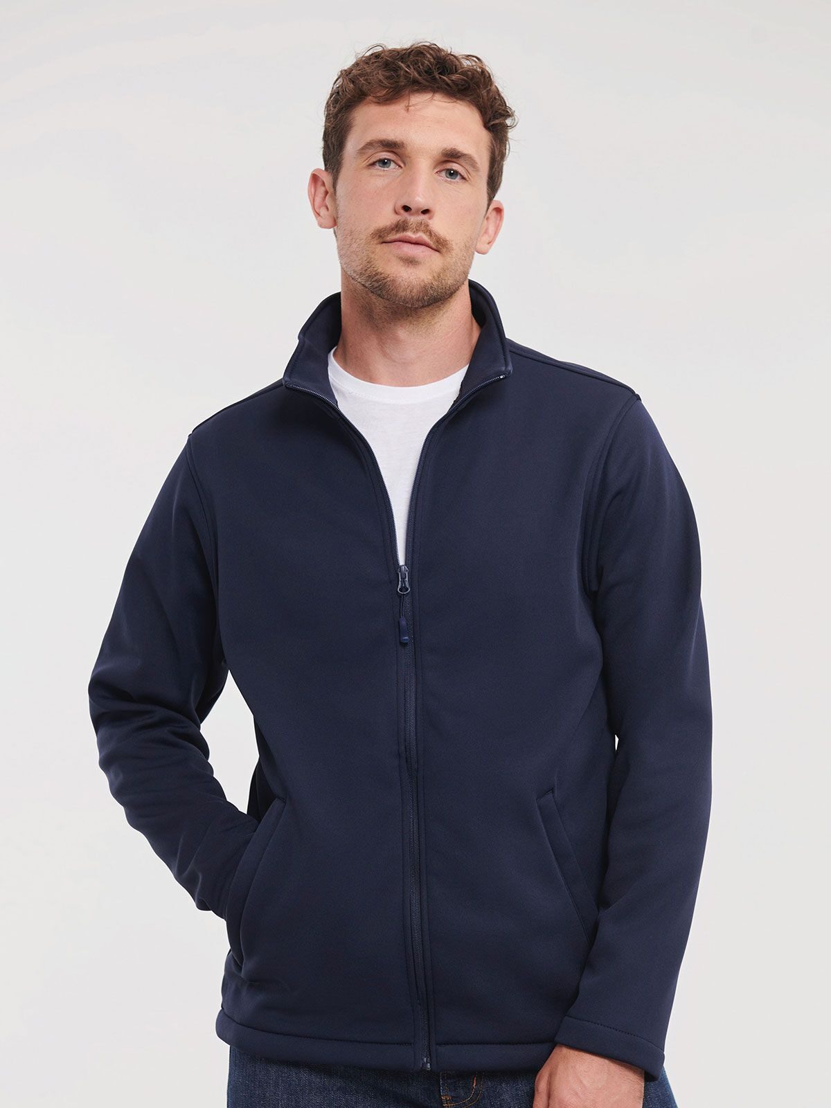 GIACCA SMART SOFTSHELL UOMO - RUSSELL EUROPE fronte