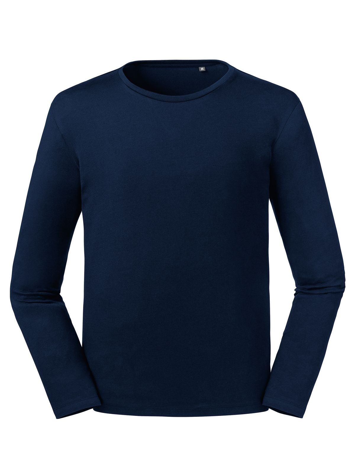 T-SHIRT PURE ORGANIC T UOMO MANICA LUNGA - RUSSELL EUROPEBlu Navy Francese