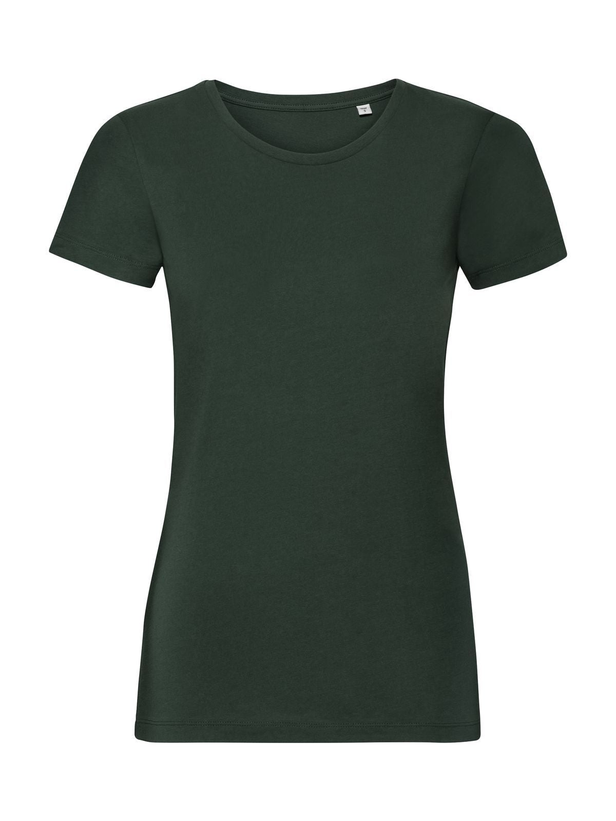 T-SHIRT PURE ORGANIC T DONNA - RUSSELL EUROPEVerde Bottiglia