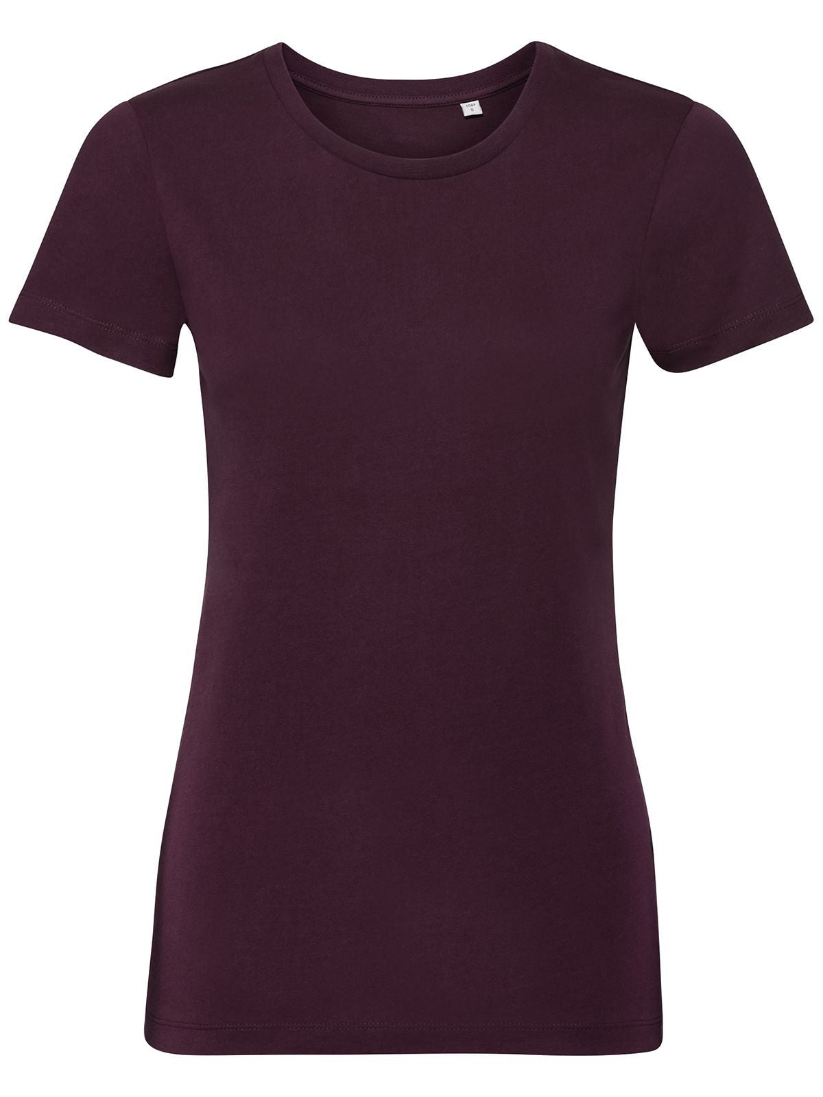 T-SHIRT PURE ORGANIC T DONNA - RUSSELL EUROPEBordeaux