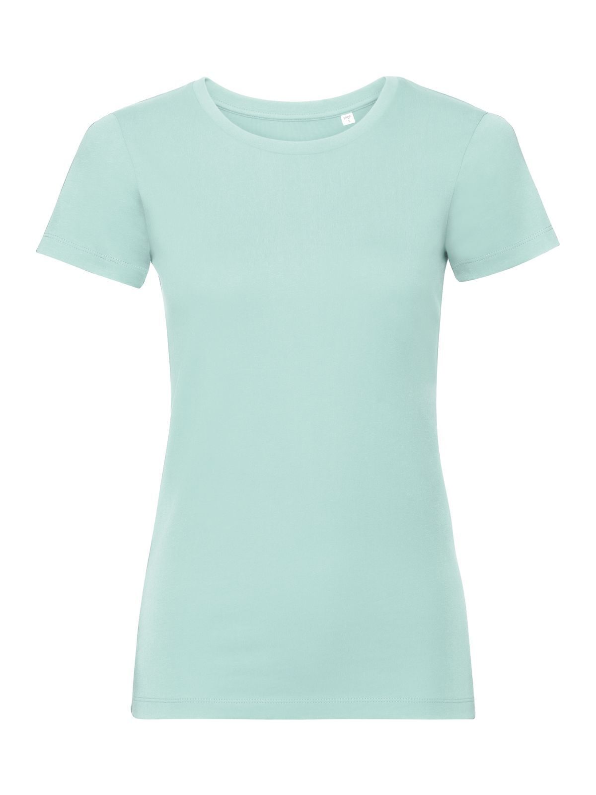 T-SHIRT PURE ORGANIC T DONNA - RUSSELL EUROPEVerde Acqua