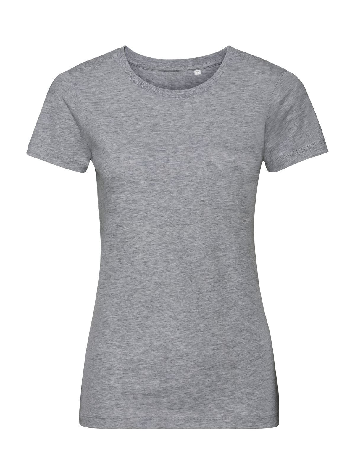 T-SHIRT PURE ORGANIC T DONNA - RUSSELL EUROPEBlu Chiaro Oxford