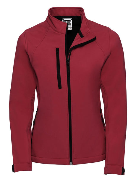 GIACCA SOFTSHELL DONNA - RUSSELL EUROPERosso Classico