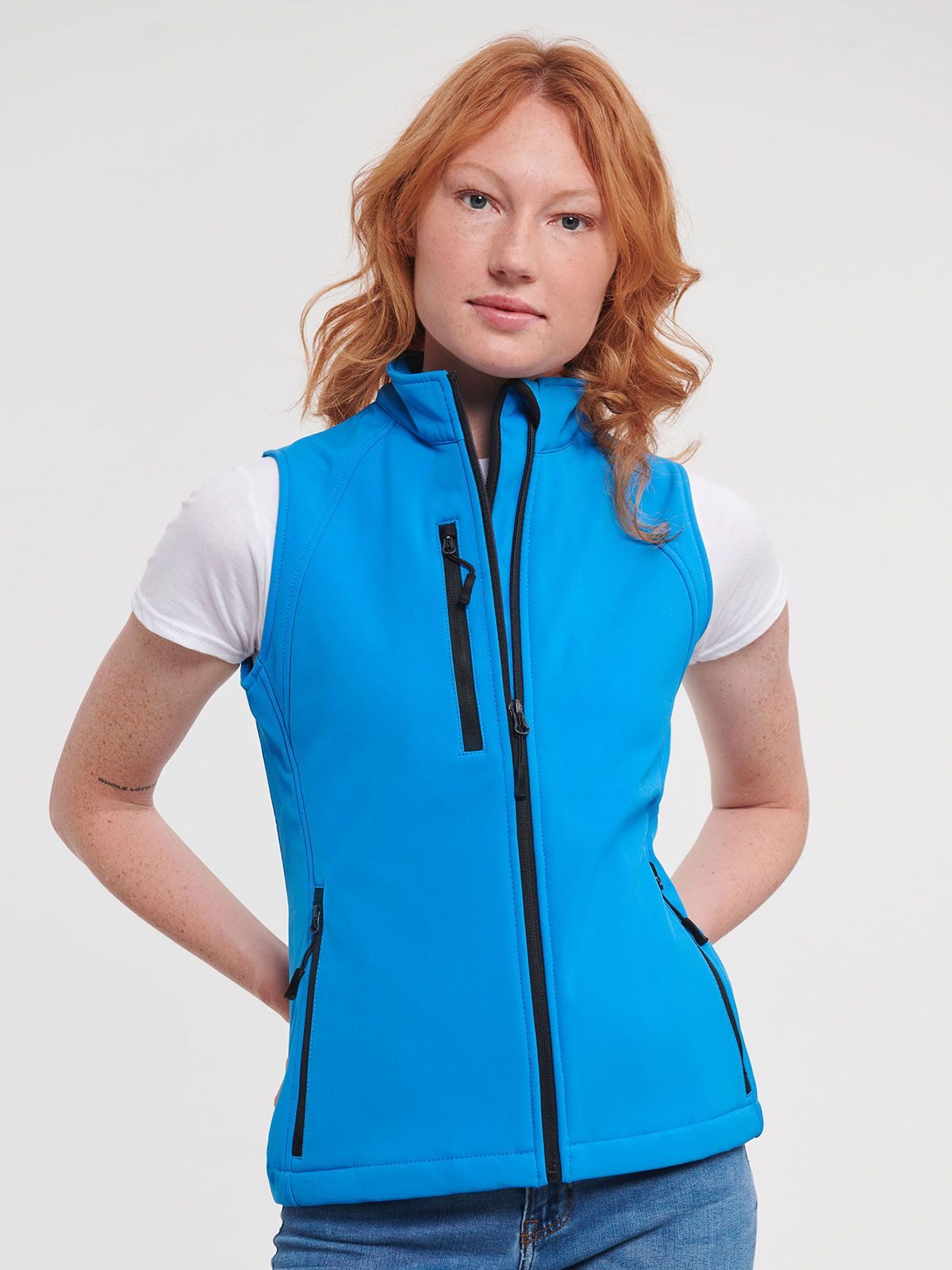GILET SOFTSHELL DONNA - RUSSELL EUROPE laterale