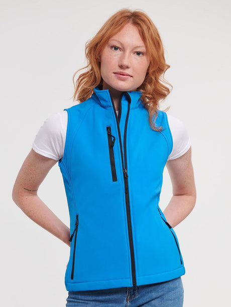 GILET SOFTSHELL DONNA - RUSSELL EUROPE laterale