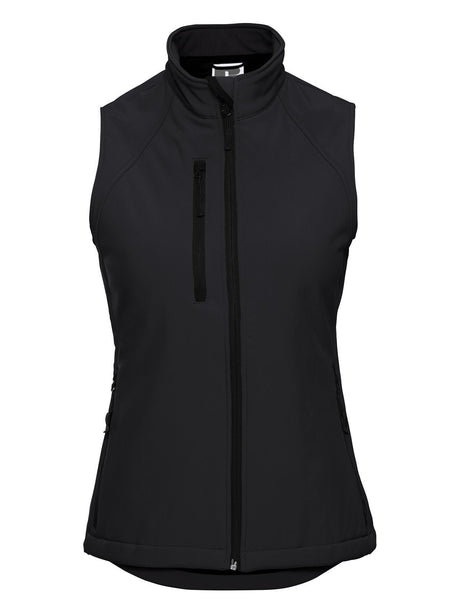 GILET SOFTSHELL DONNA - RUSSELL EUROPENero