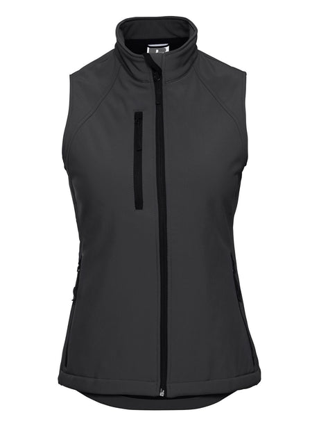 GILET SOFTSHELL DONNA - RUSSELL EUROPEGrigio Titanio
