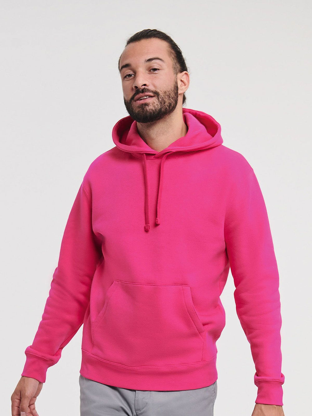 FELPA AUTHENTIC CON CAPPUCCIO UOMO - RUSSELL EUROPE laterale