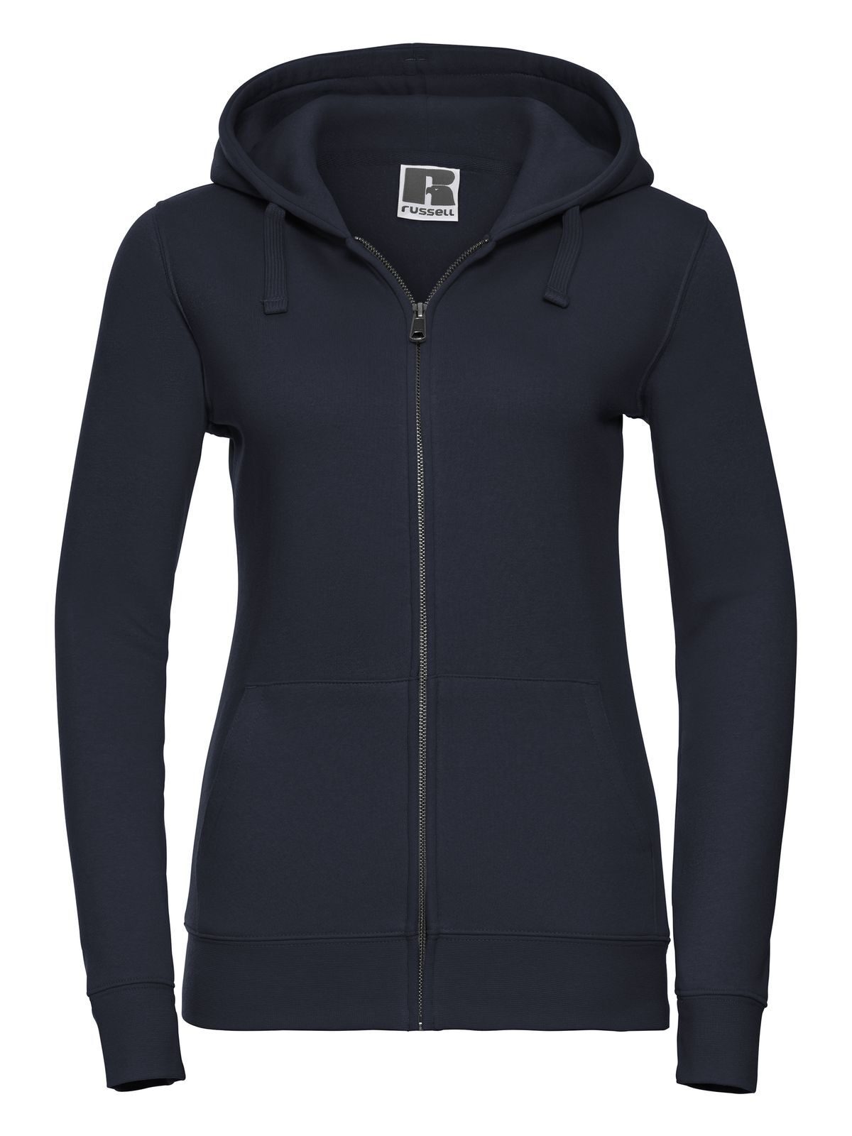 FELPA AUTHENTIC CON ZIP E CAPPUCCIO DONNA - RUSSELL EUROPEBlu Navy Francese