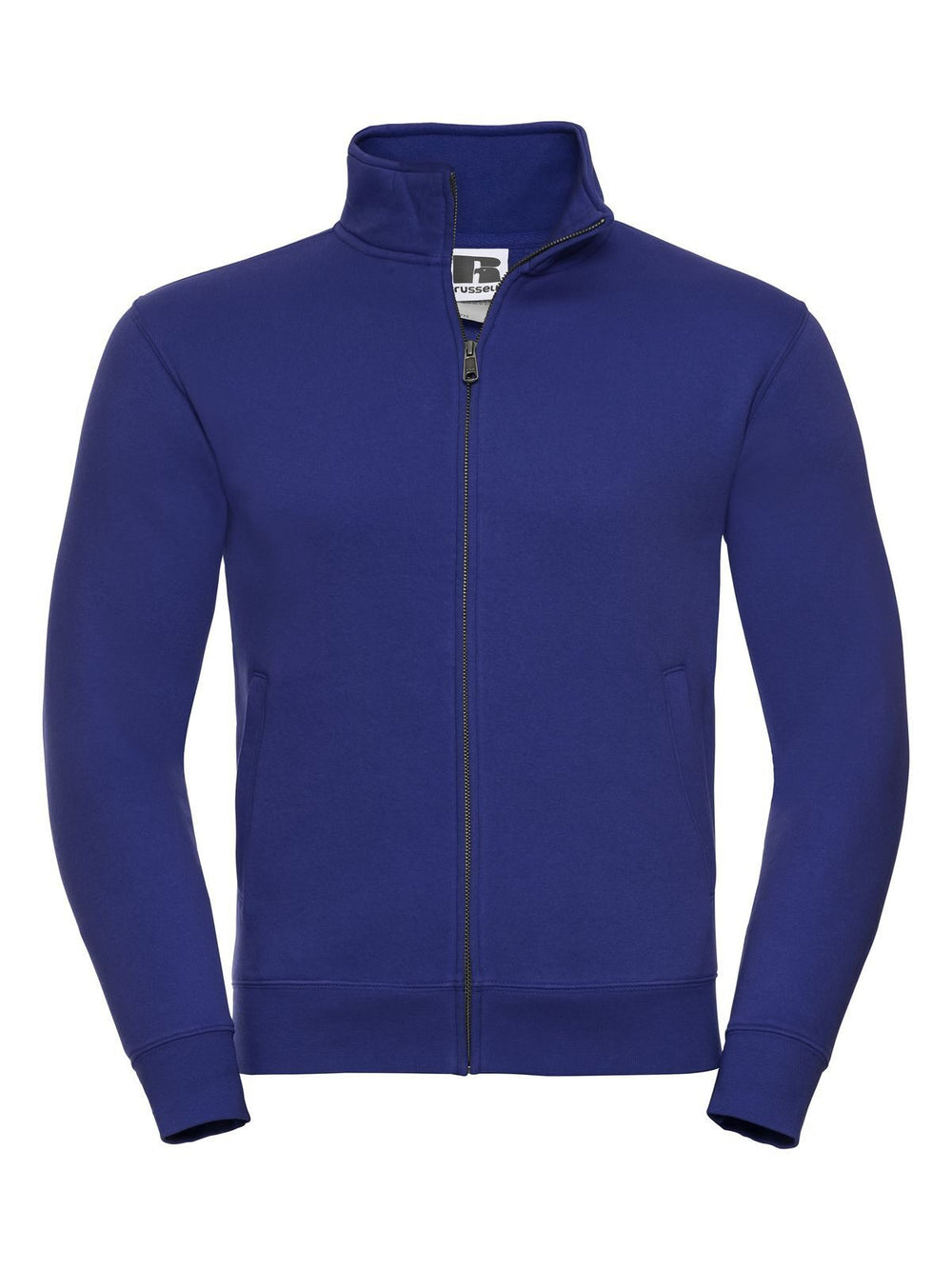 FELPA AUTHENTIC CON ZIP UOMO - RUSSELL EUROPERoyal Blu Brillante