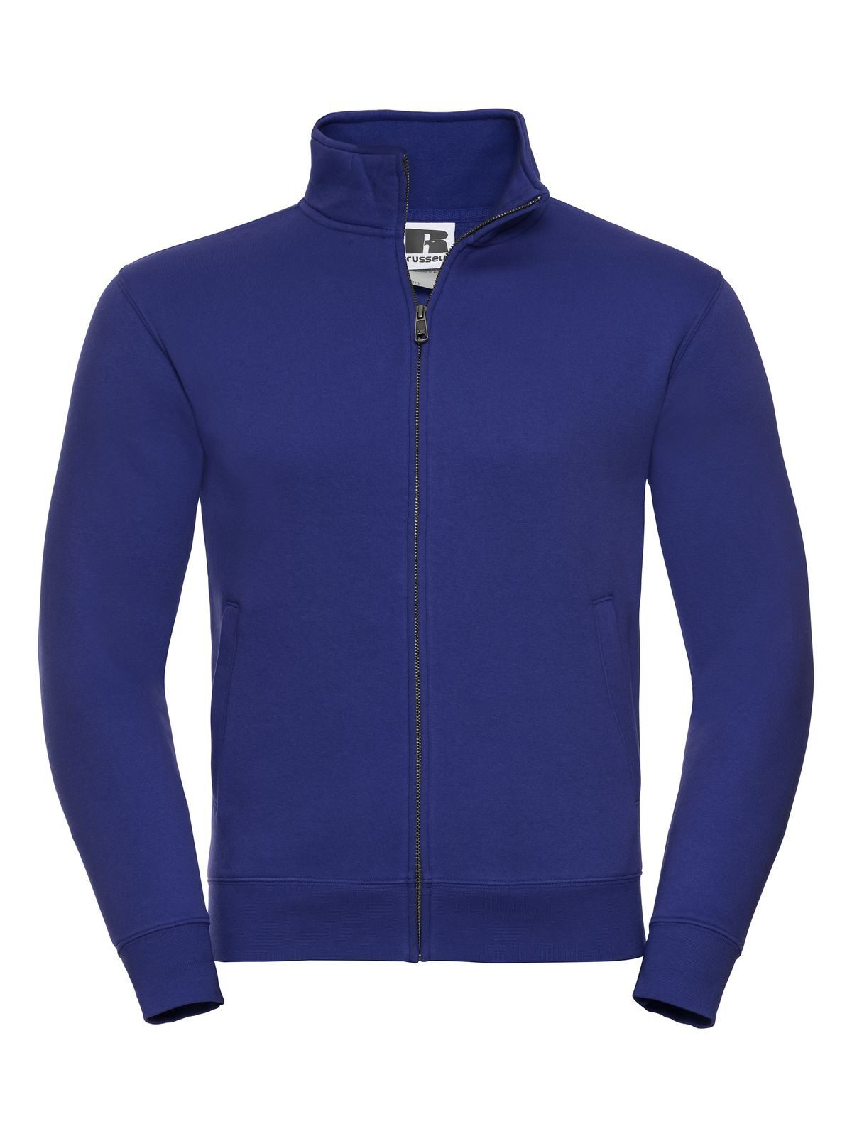 FELPA AUTHENTIC CON ZIP UOMO - RUSSELL EUROPERoyal Blu Brillante