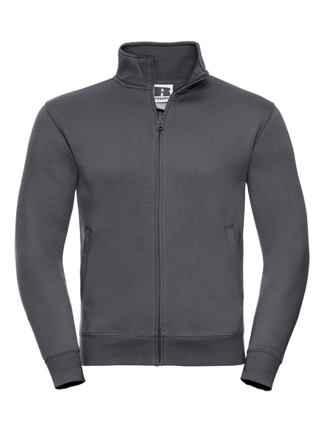 FELPA AUTHENTIC CON ZIP UOMO - RUSSELL EUROPEGrigio Convoglio