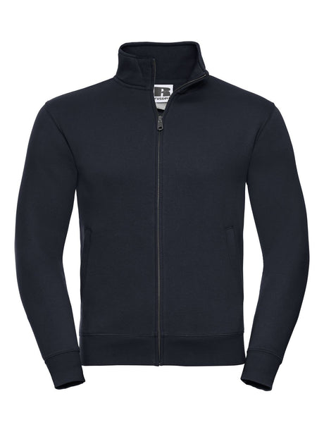 FELPA AUTHENTIC CON ZIP UOMO - RUSSELL EUROPEBlu Navy Francese