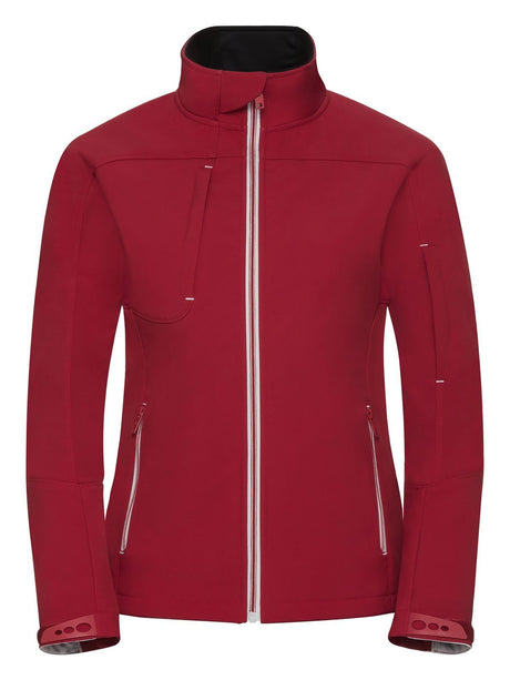GIACCA BIONIC SOFTSHELL DONNA - RUSSELL EUROPERosso Classico