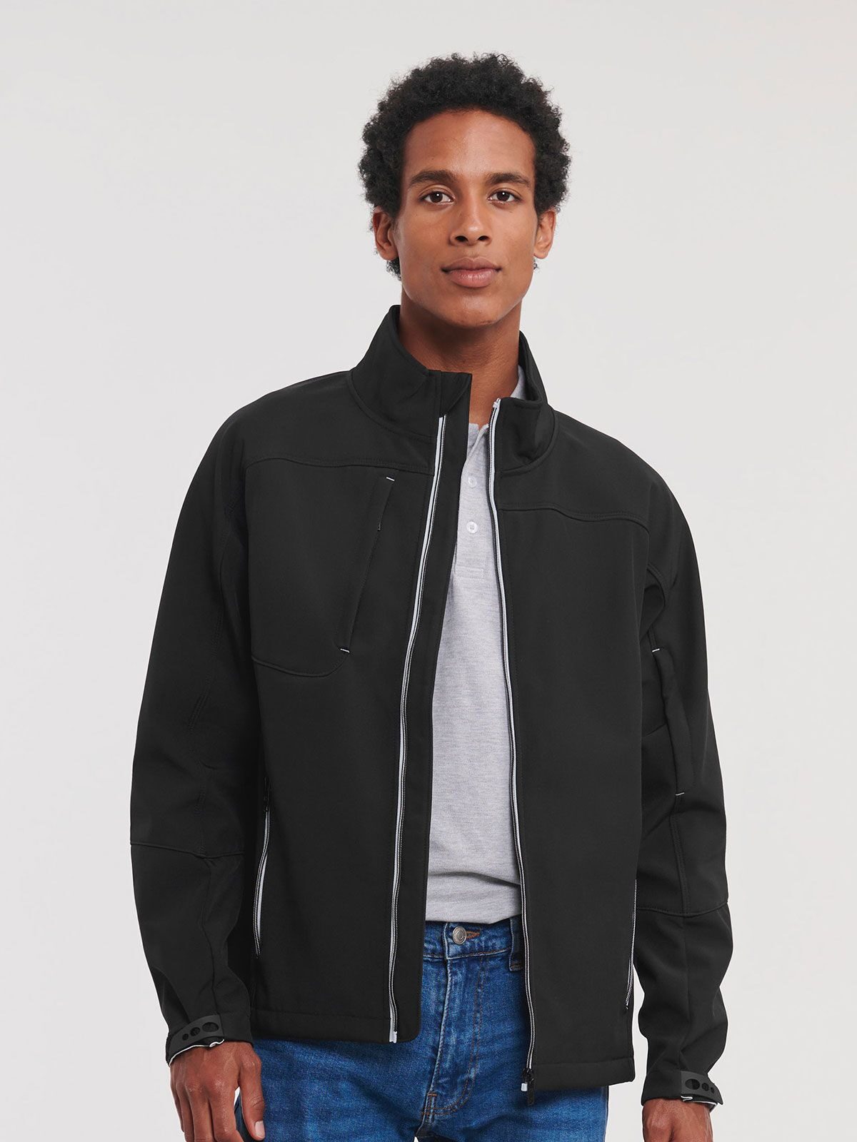 GIACCA BIONIC SOFTSHELL UOMO - RUSSELL EUROPE laterale