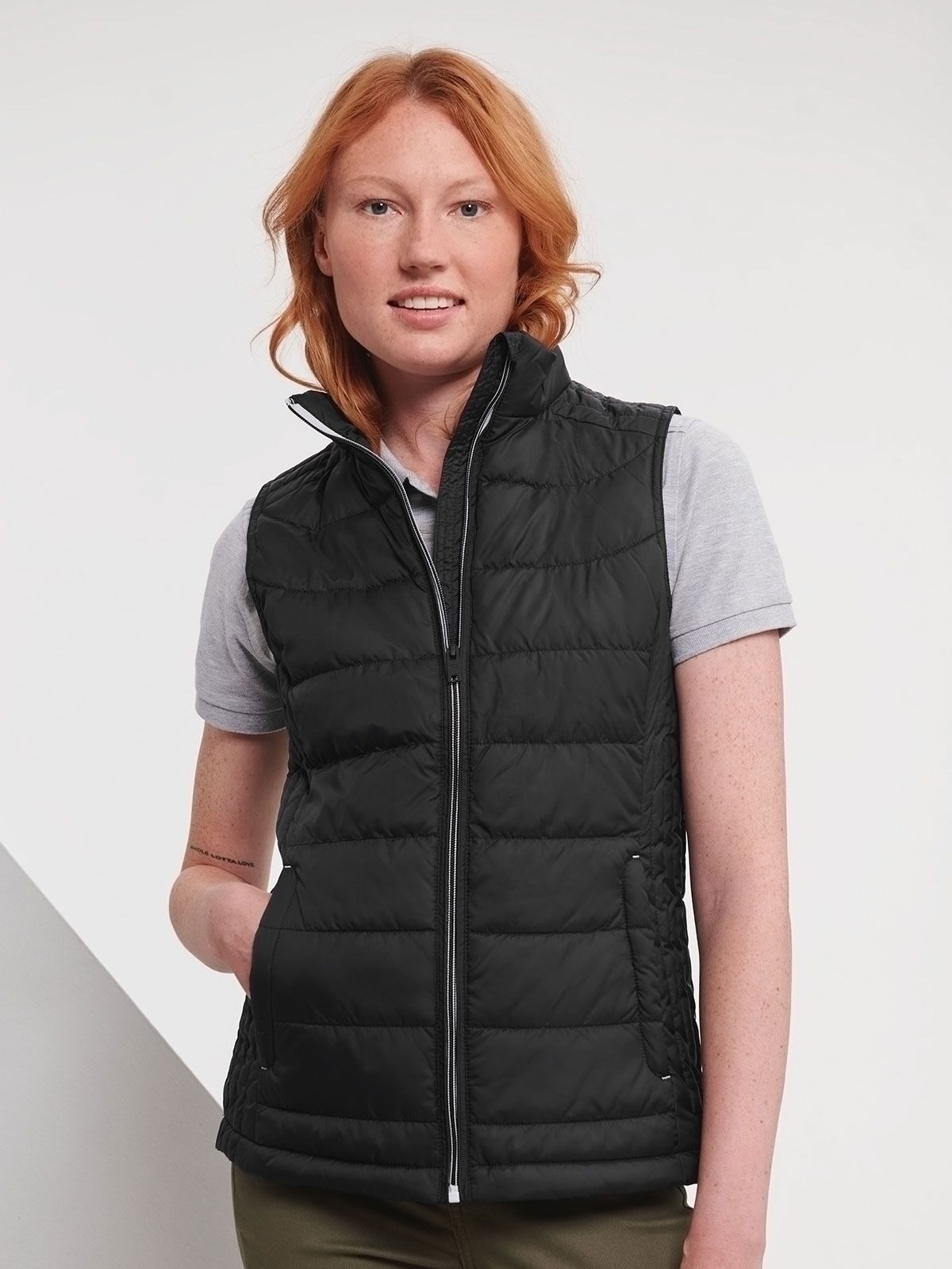 GILET NANO DONNA - RUSSELL EUROPE fronte
