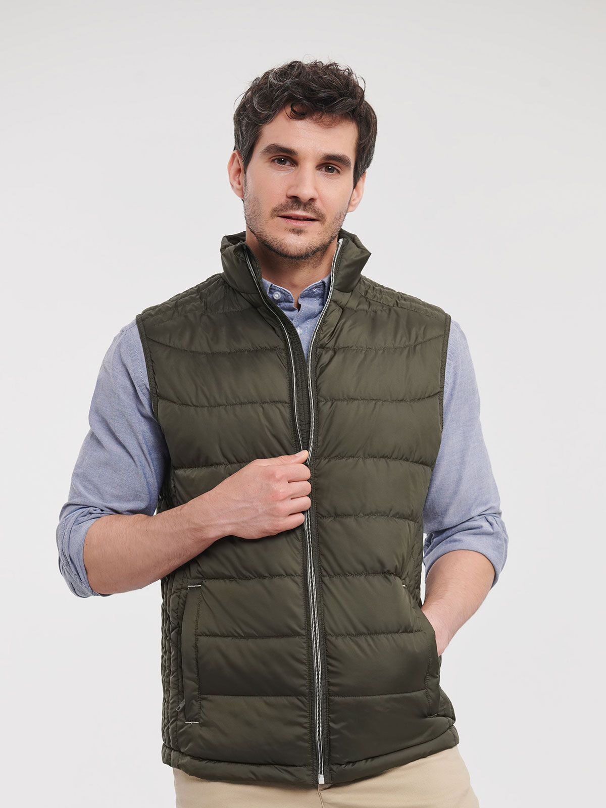 GILET NANO UOMO - RUSSELL EUROPE fronte