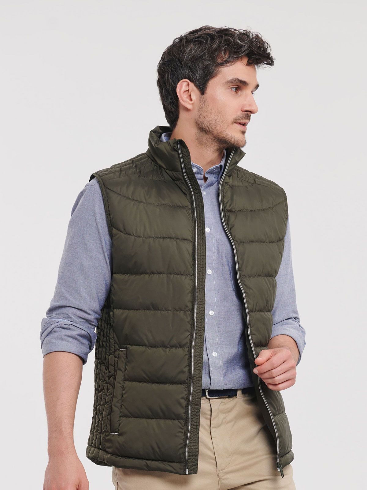 GILET NANO UOMO - RUSSELL EUROPE laterale