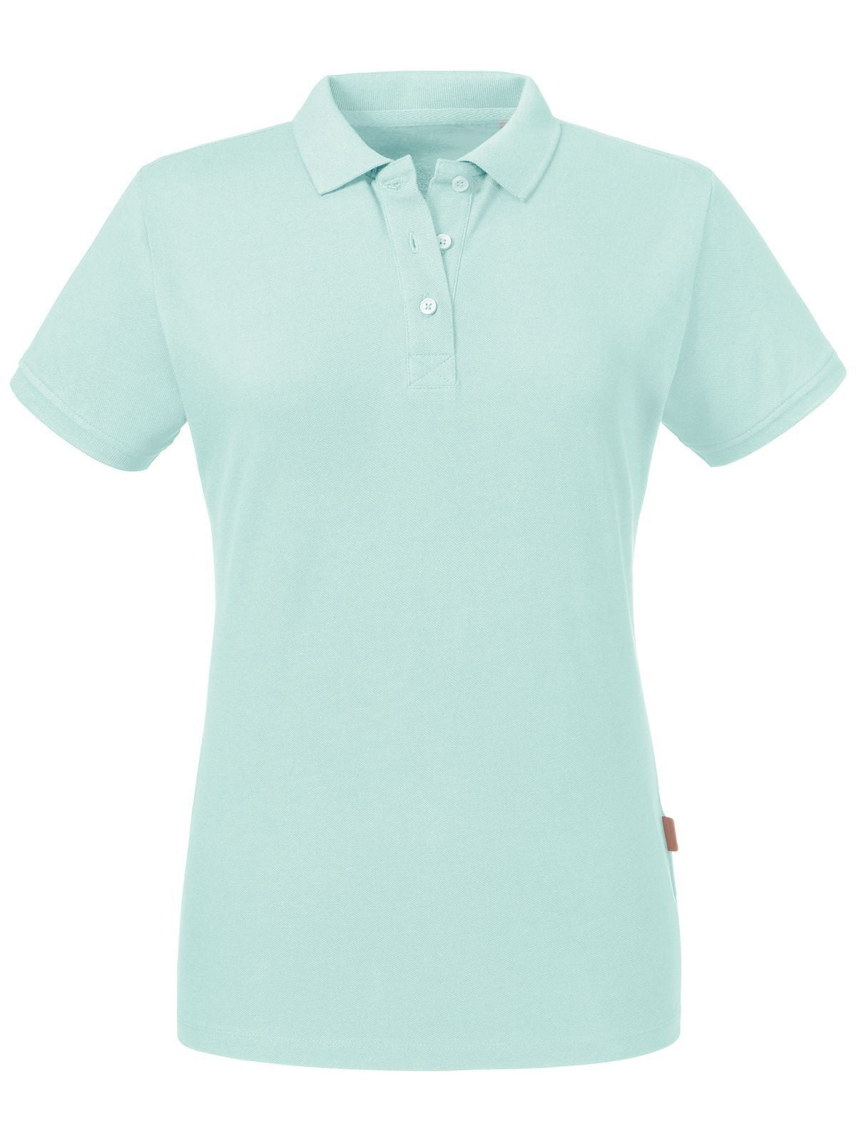 POLO PURE ORGANIC DA DONNA - RUSSELL EUROPEVerde Acqua